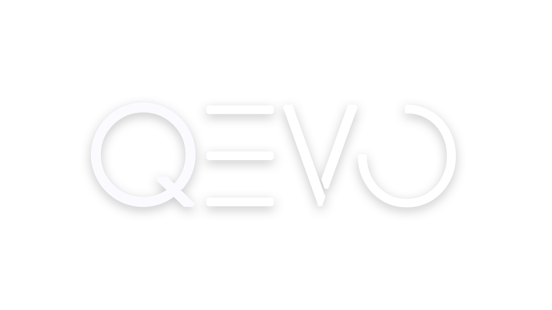 Logo de QEVO avec un design moderne et épuré représentant l'innovation et la stratégie.